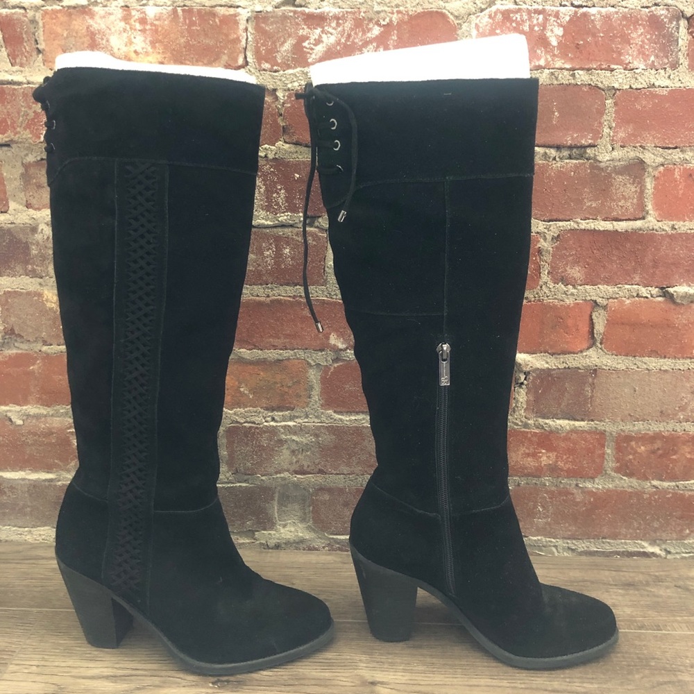 Jessica Simpson Size 8 Tall Black Boots